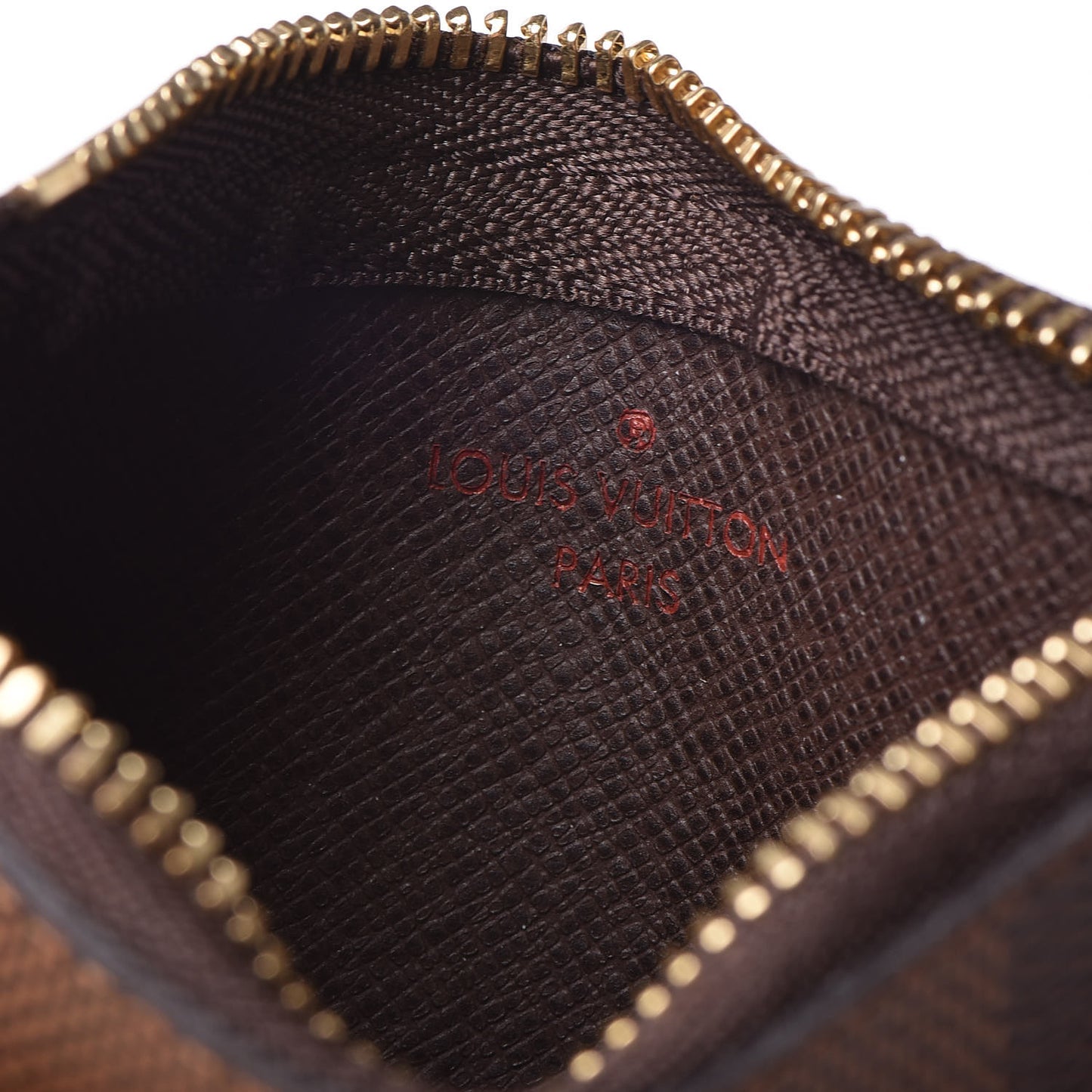 Damier Ebene Key Pouch