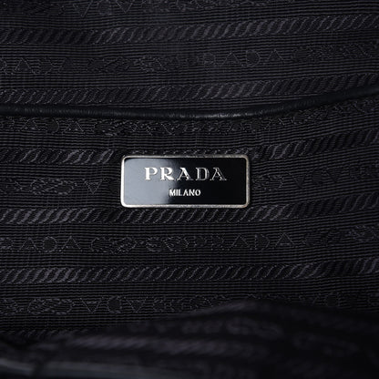 Prada Soft Calf Large Satchel Nero Black 6 of 13