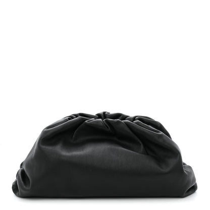 Bottega Veneta Smooth Butter Calf The Pouch Oversized Clutch Black 1 of 10