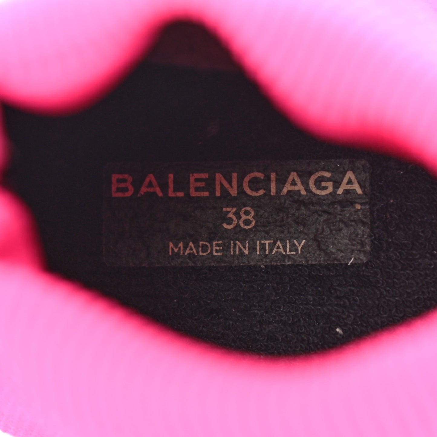 Nylon Knit Womens BB Speed Sneakers 38 Rose Fluo