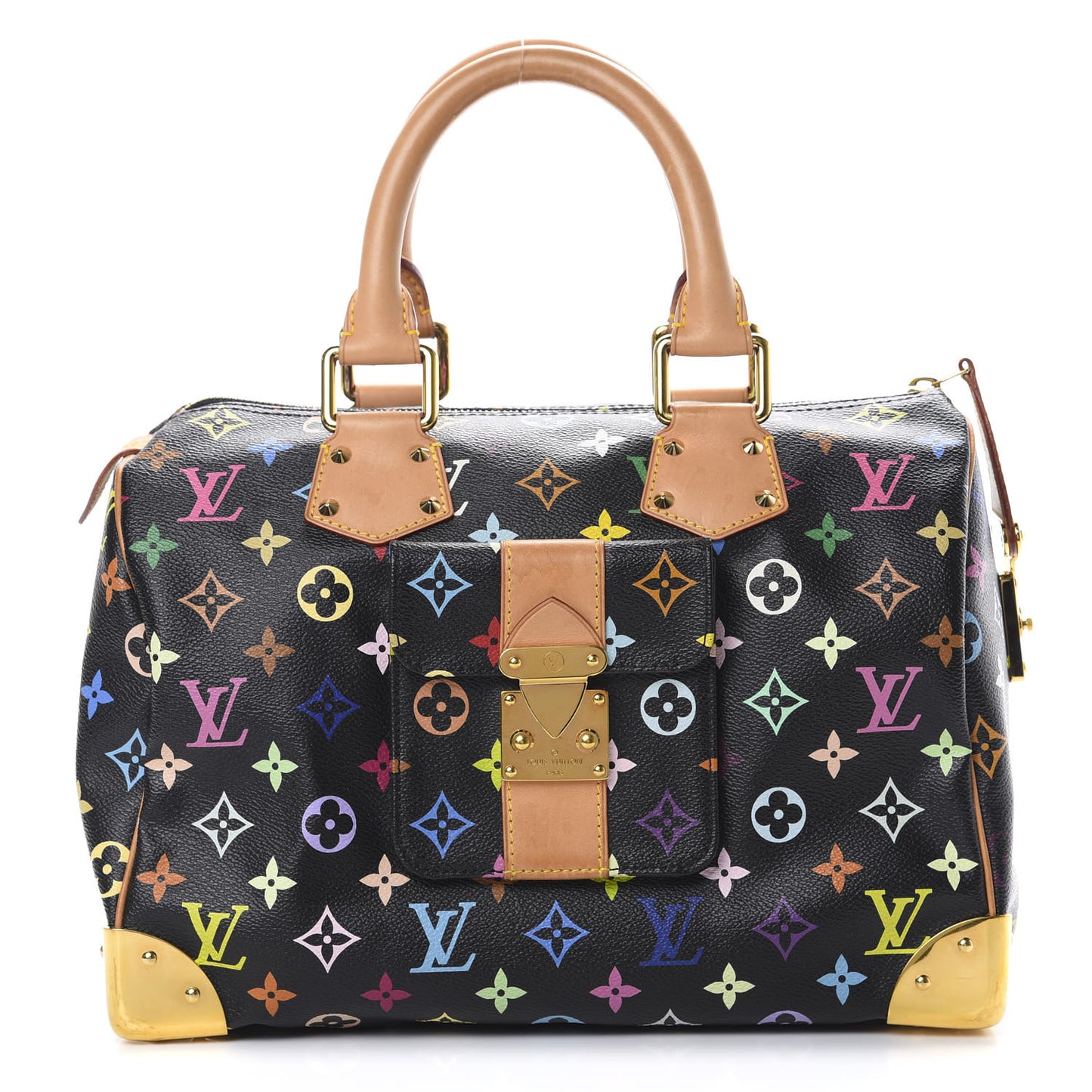 Monogram Multicolor Speedy 30 Black