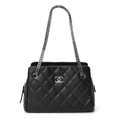 Chanel Caviar Quilted Tote Black 1 of 12