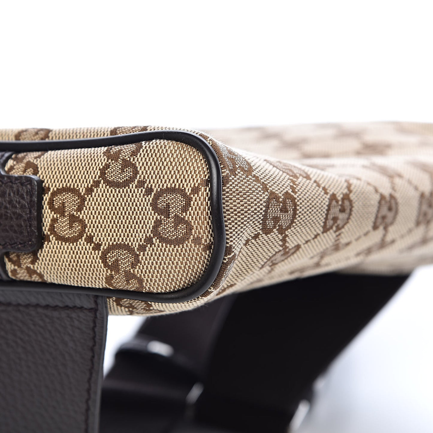 Monogram Belt Bag Dark Brown