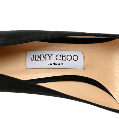 Jimmy Choo Suede Love 100 Pumps 37 Black 7 of 7