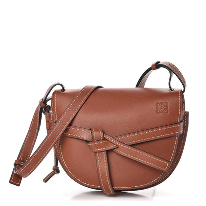 Loewe Calfskin Small Gate Crossbody Bag Pecan 1 of 6