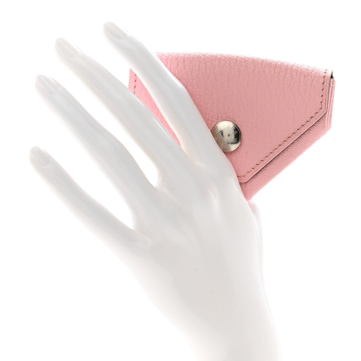 Chevre Mysore Verso Le 24 Coin Purse Rose Sakura Sesame