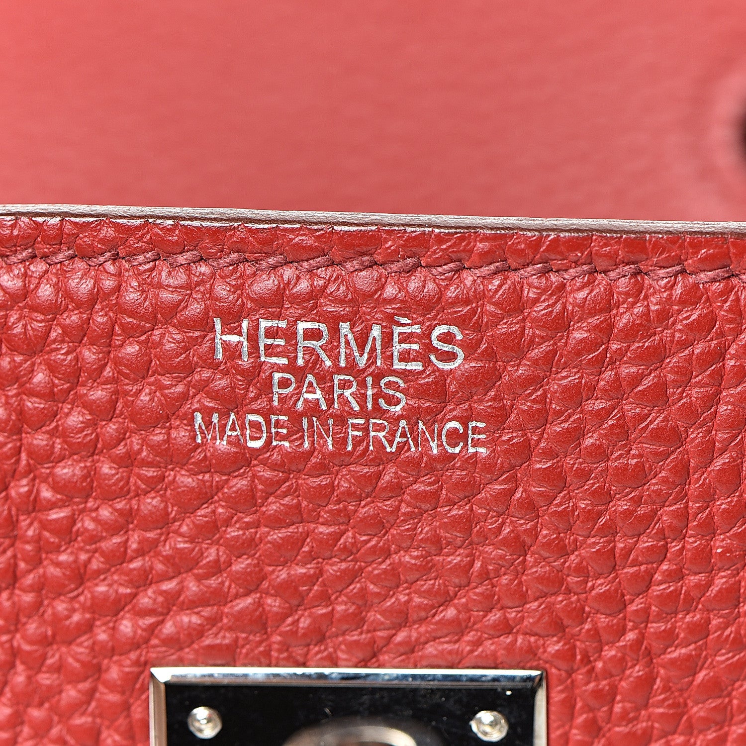Hermes Togo Birkin 35 Rouge Casaque 19 of 42