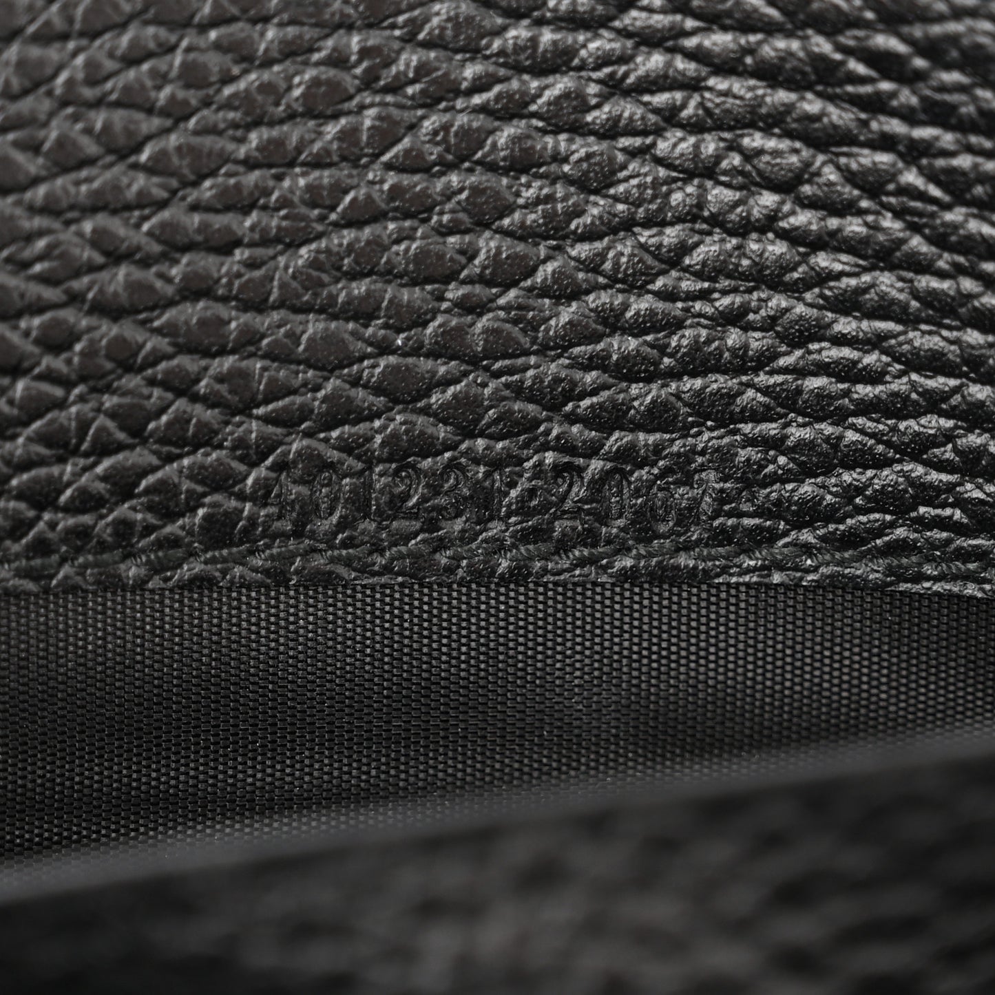 Calfskin Mini Dionysus Chain Wallet Black