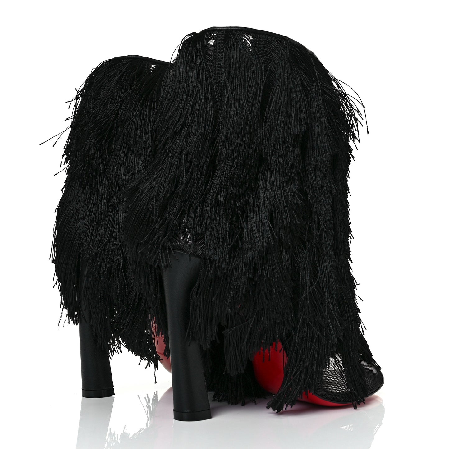 Rete Nappa Zaza Twist 100 Booties 38.5 Black