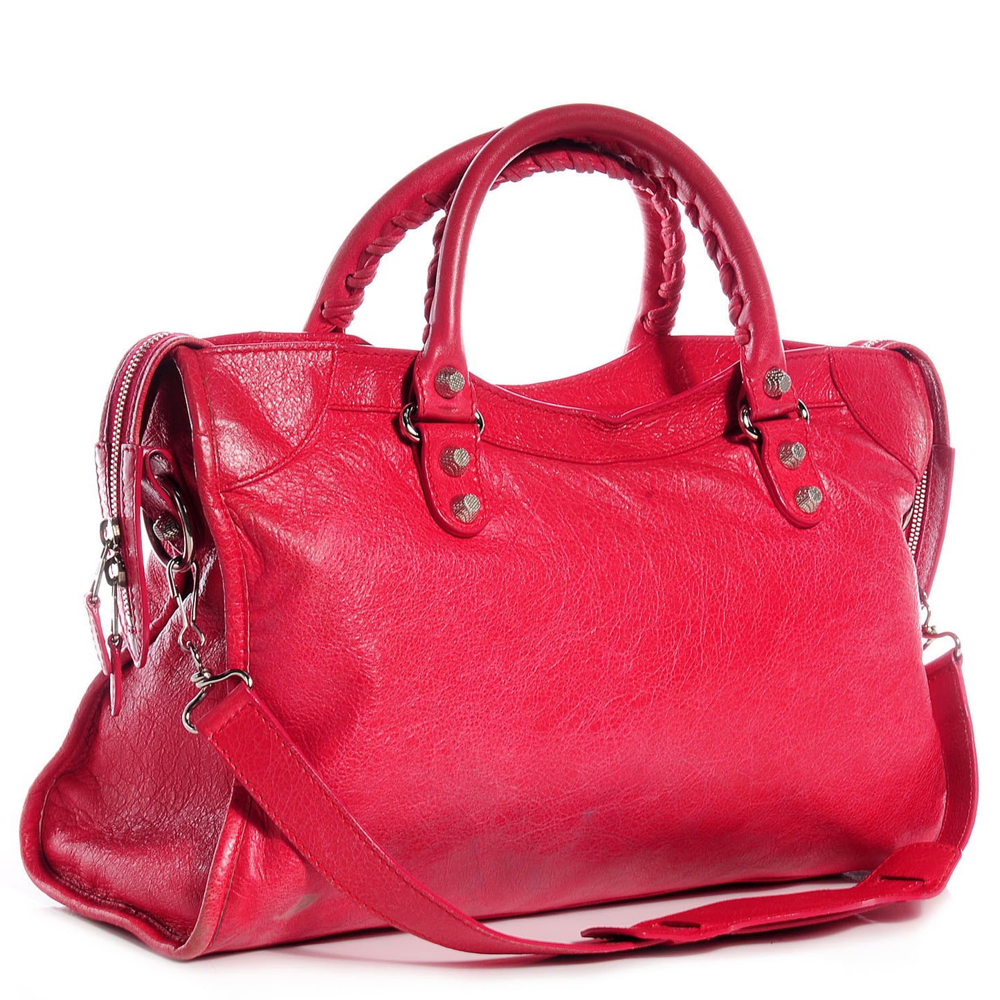 Agneau Giant 12 Silver Hardware City Rose Thulian