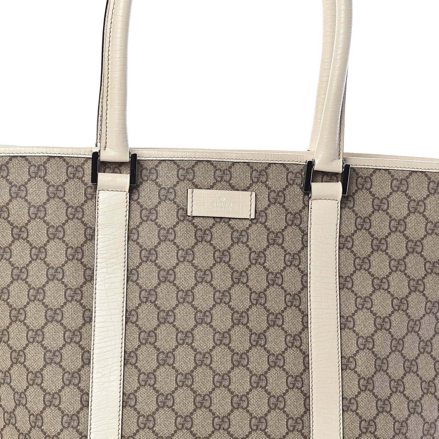 Gucci GG Plus Monogram Medium Joy Tote Off White 7 of 9