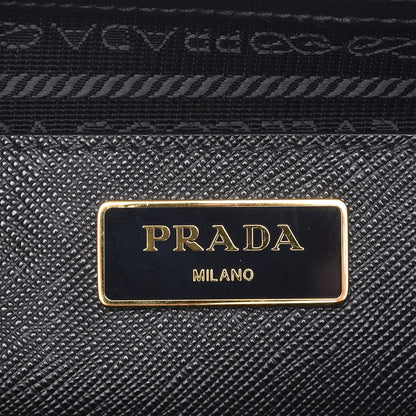 Prada Saffiano Medium Galleria Double Zip Tote Black 7 of 10