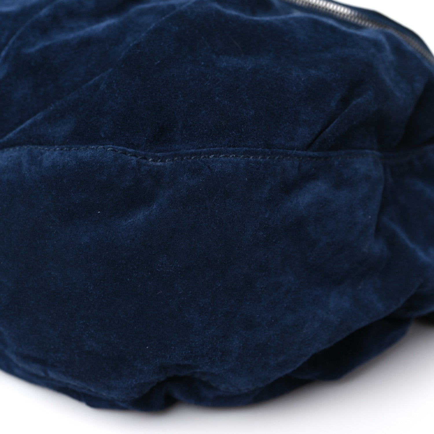 Gucci Suede Medium Icon Bit Shoulder Bag Blue 10 of 10