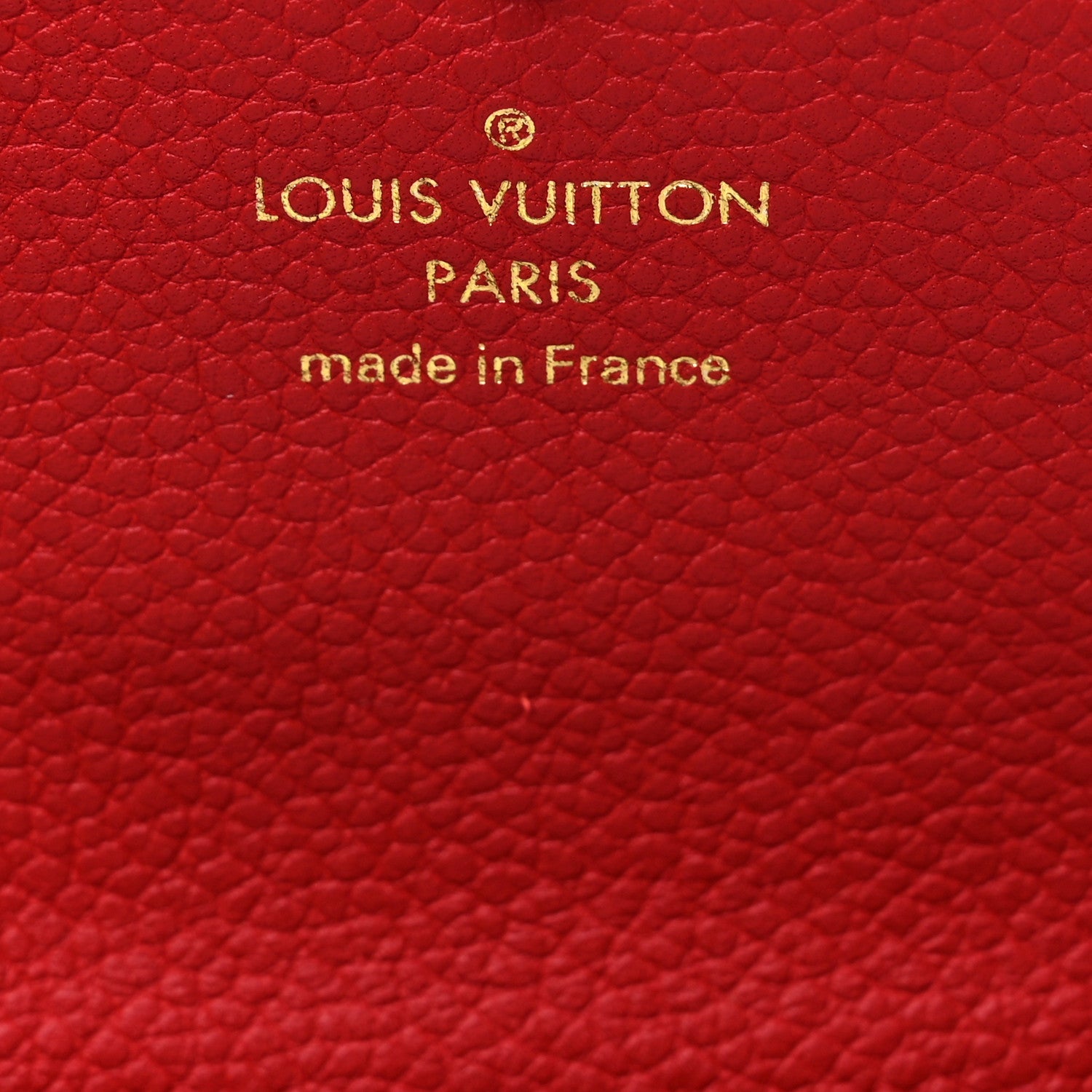 Louis Vuitton Empreinte Key Pouch Cherry 6 of 6