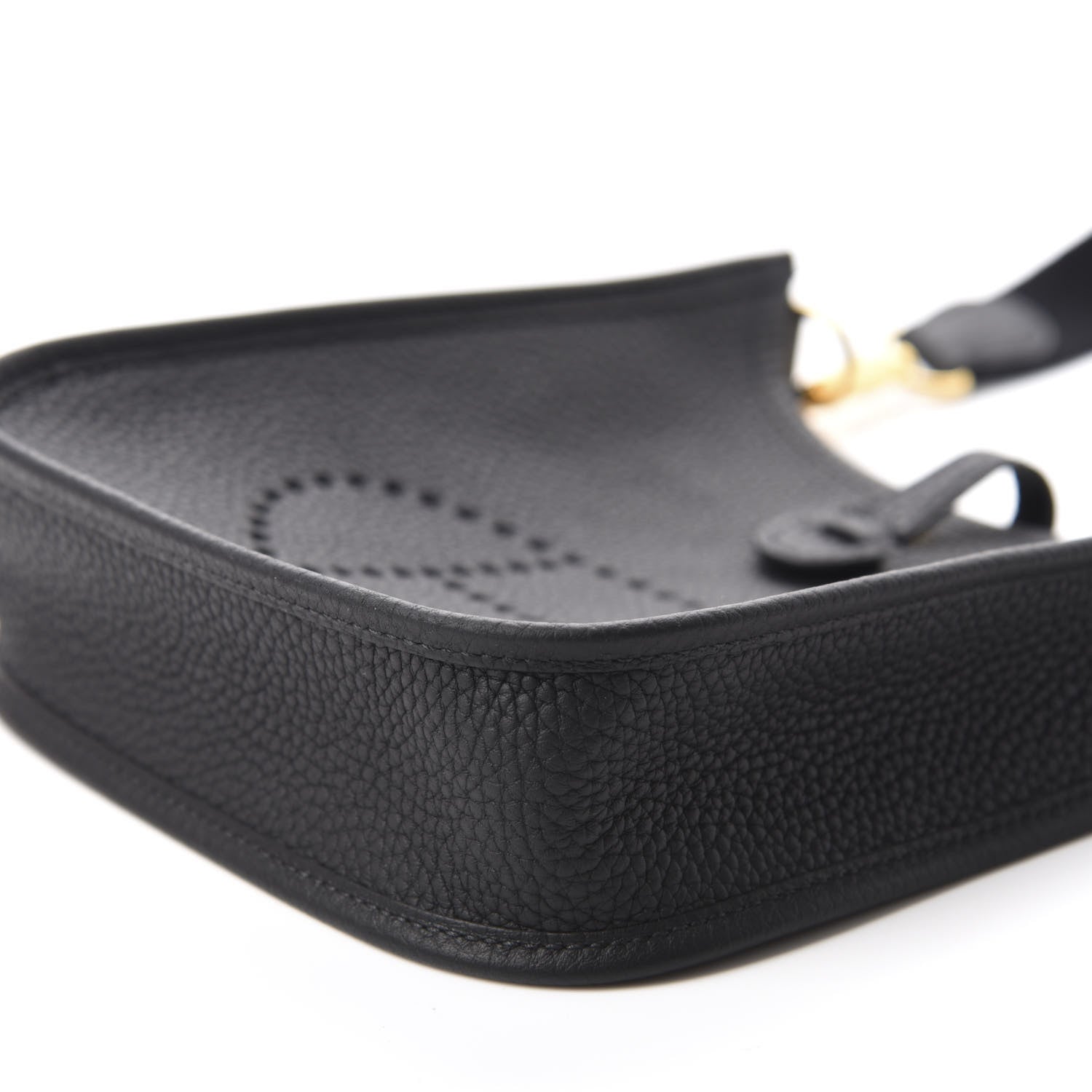 Hermes Taurillon Clemence Evelyne TPM Black 7 of 11