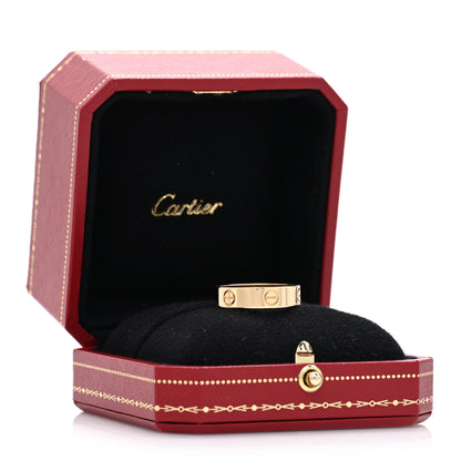Cartier 18K Yellow Gold 5.5mm LOVE Ring 60 9 5 of 5