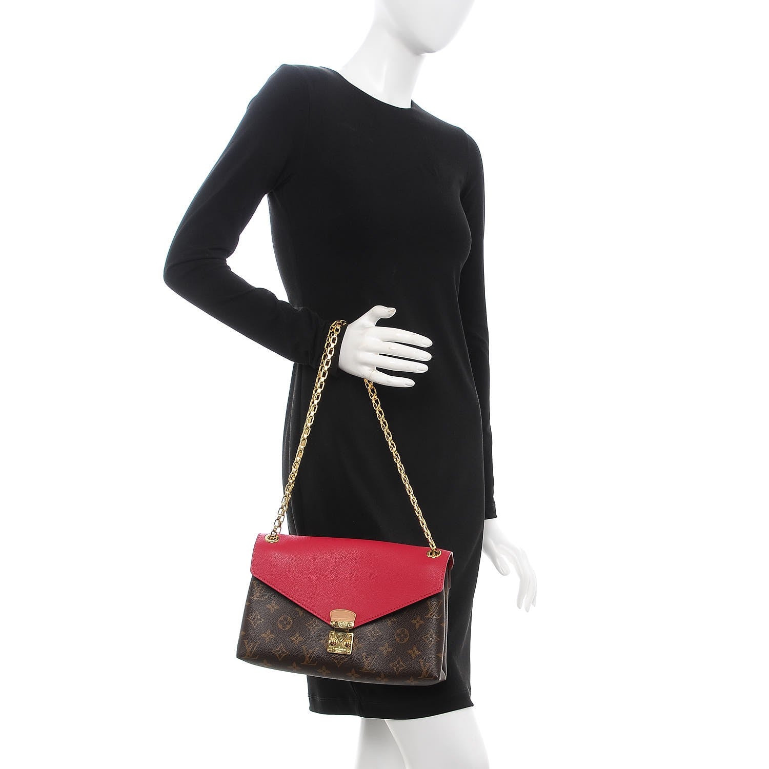 Louis Vuitton Monogram Pallas Chain Dahlia 2 of 7