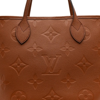 Louis Vuitton Empreinte Monogram Giant Neverfull MM Cognac 8 of 10