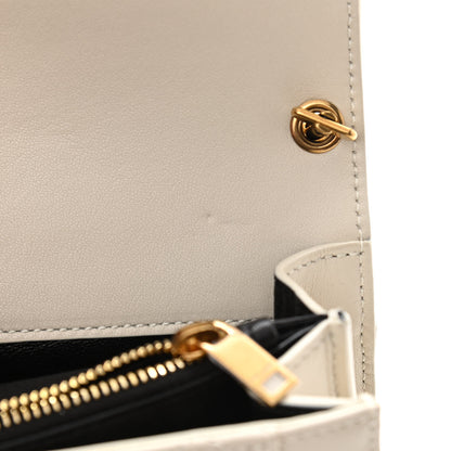 Saint Laurent Lambskin Quilted Mini Gaby Satchel Blanc Vintage 12 of 12