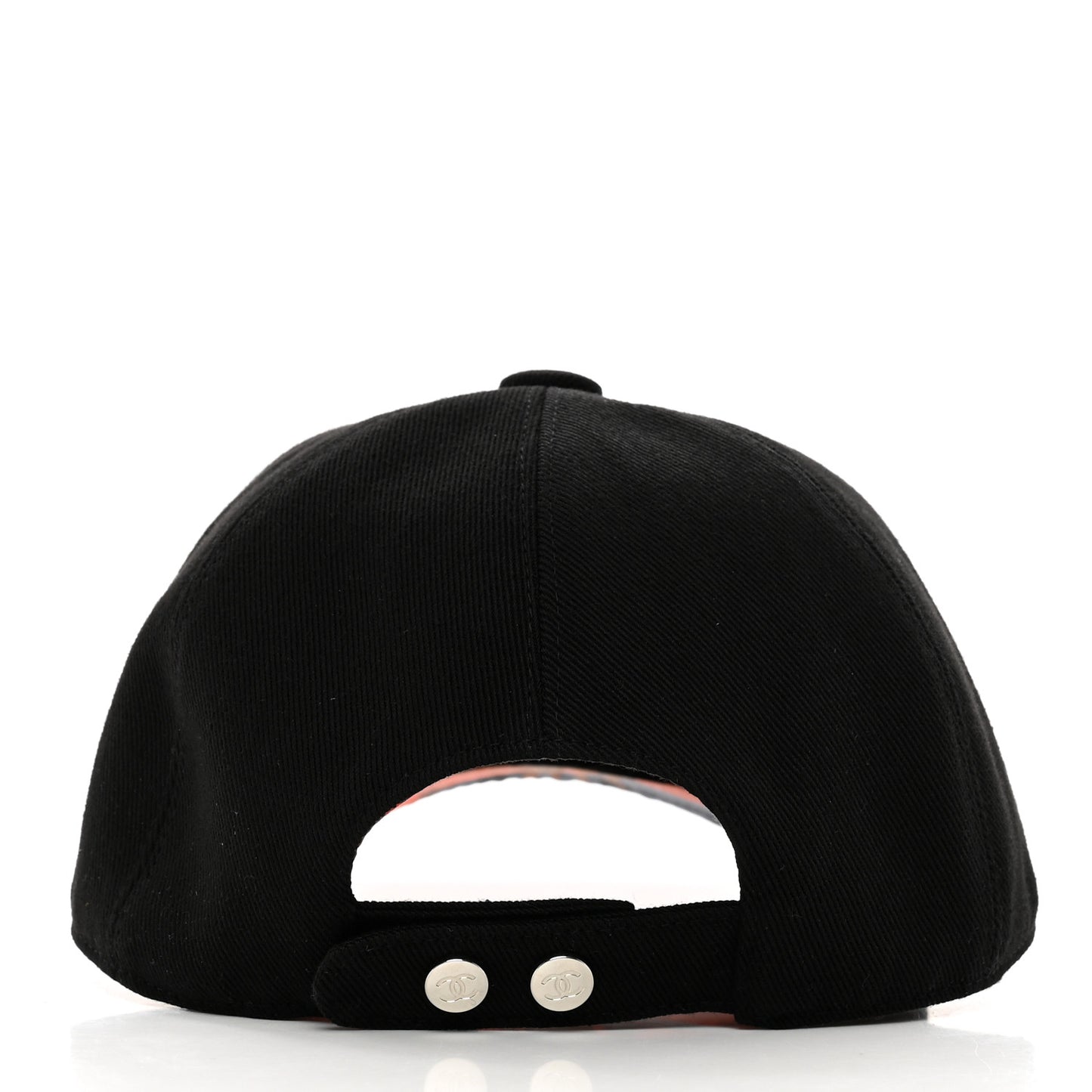 Cotton CC Cap Hat Black Coral