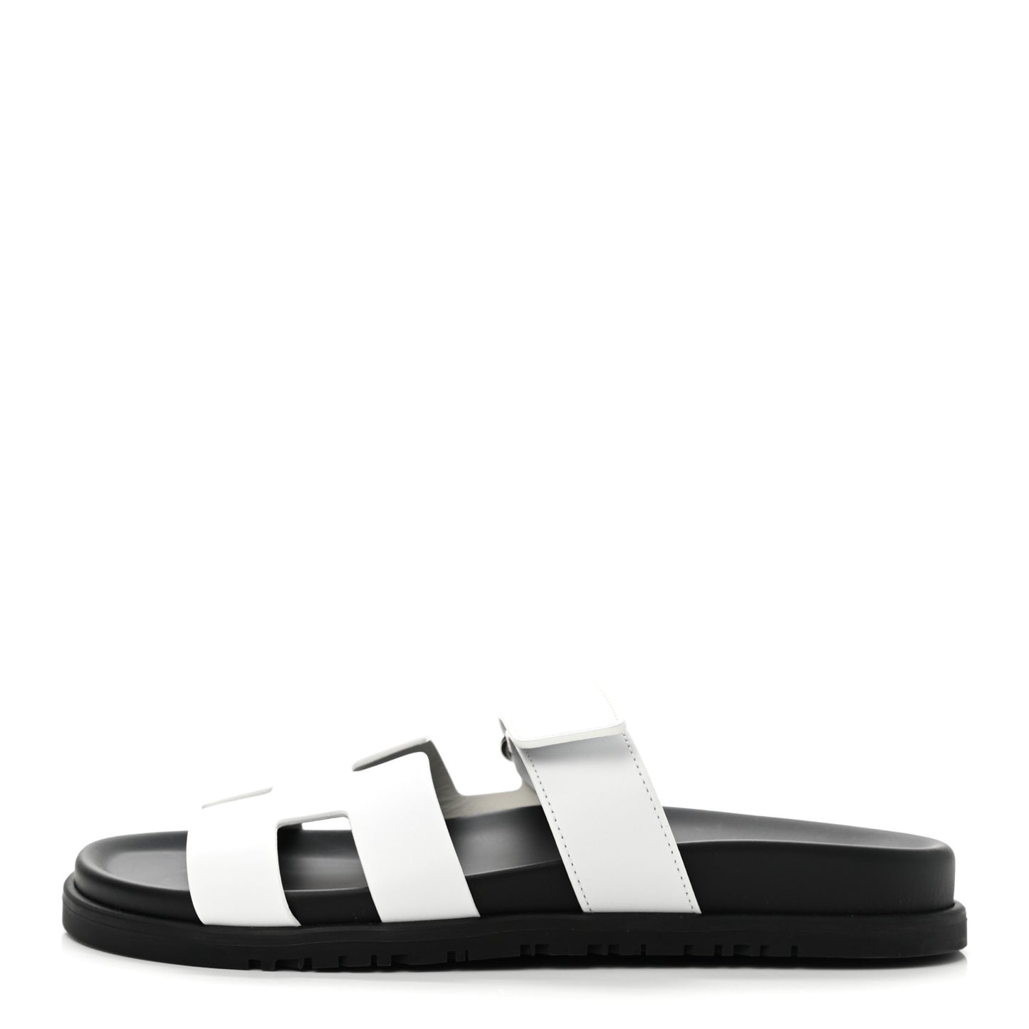 Calfskin Womens Chypre Sandals 38 White