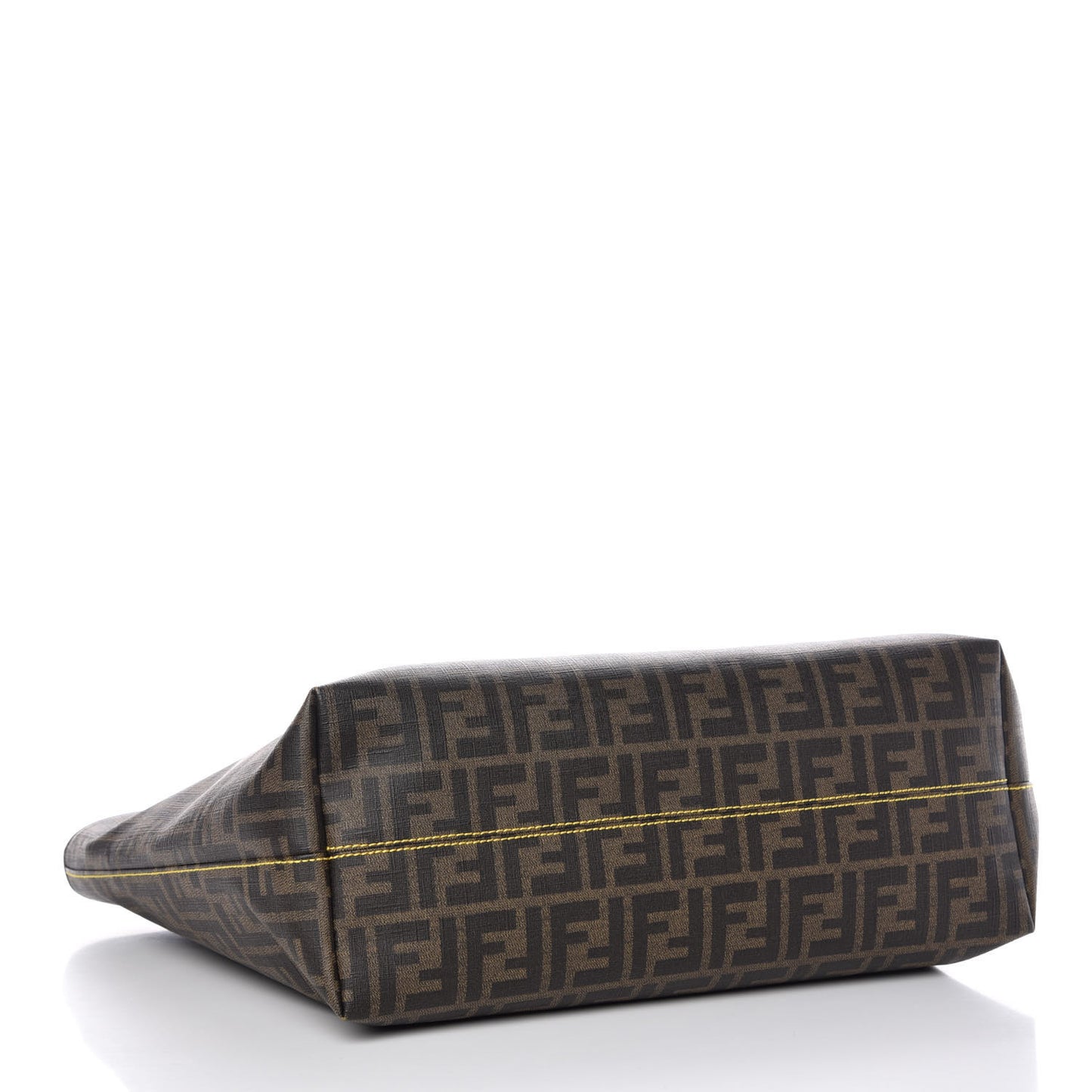 Zucca Spalmati Medium Roll Tote Tobacco Giallo