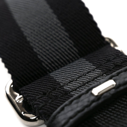 Gucci Nylon Monogram Fanny Pack Belt Bag Black 11 of 11