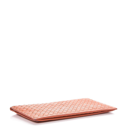 Bottega Veneta Nappa Intrecciato Long Bifold Wallet Orange 4 of 7