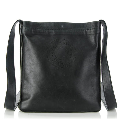 Hermes Lambskin Toudou Perfore Crossbody Bag Black 1 of 7