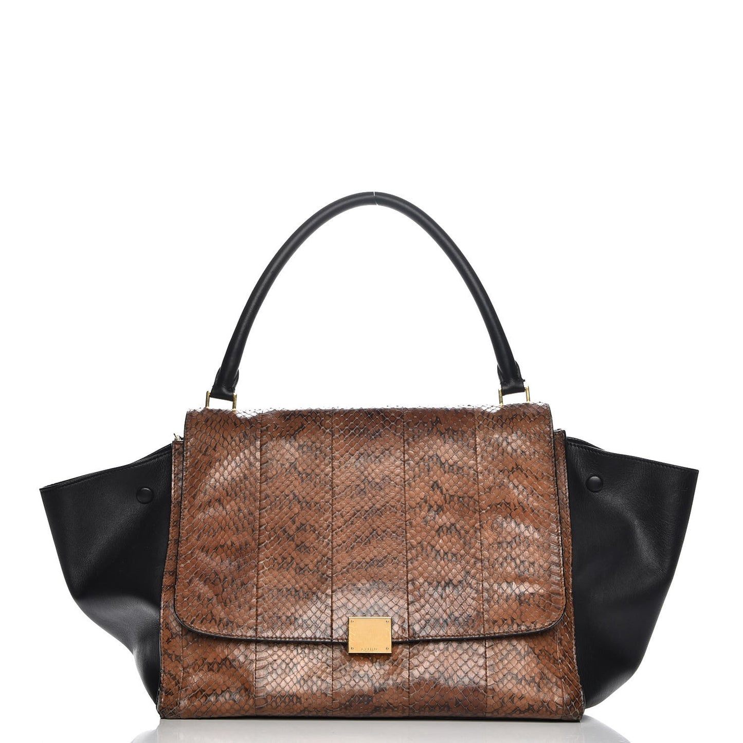 Python Calfskin Large Trapeze