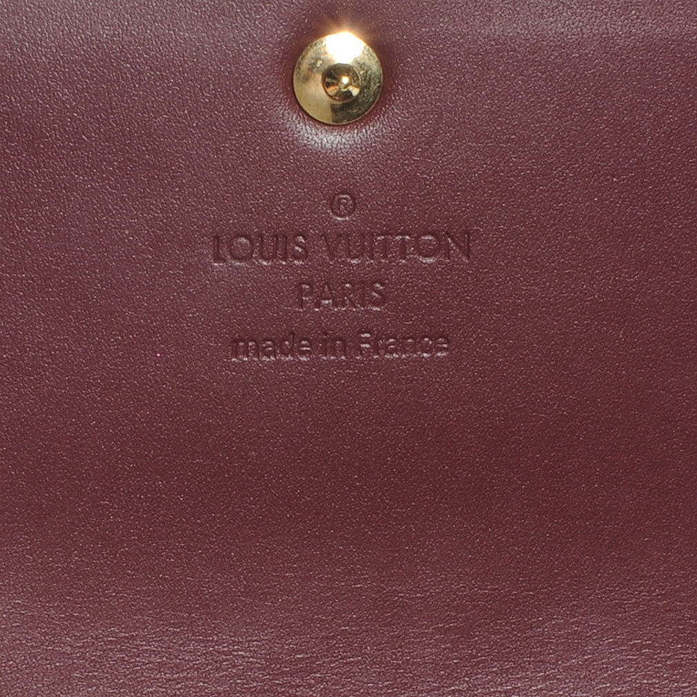 Vernis Sarah Wallet Rouge Fauviste