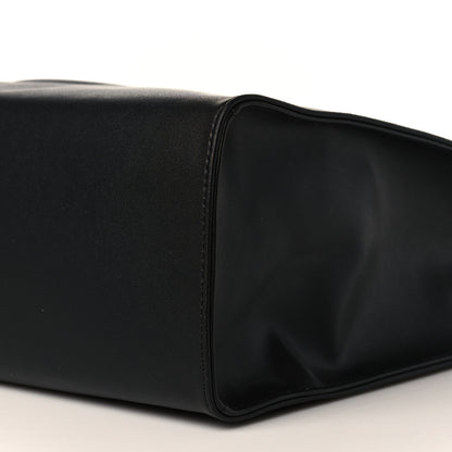Telfar Vegan Leather Medium Shopping Bag Black 9 of 9