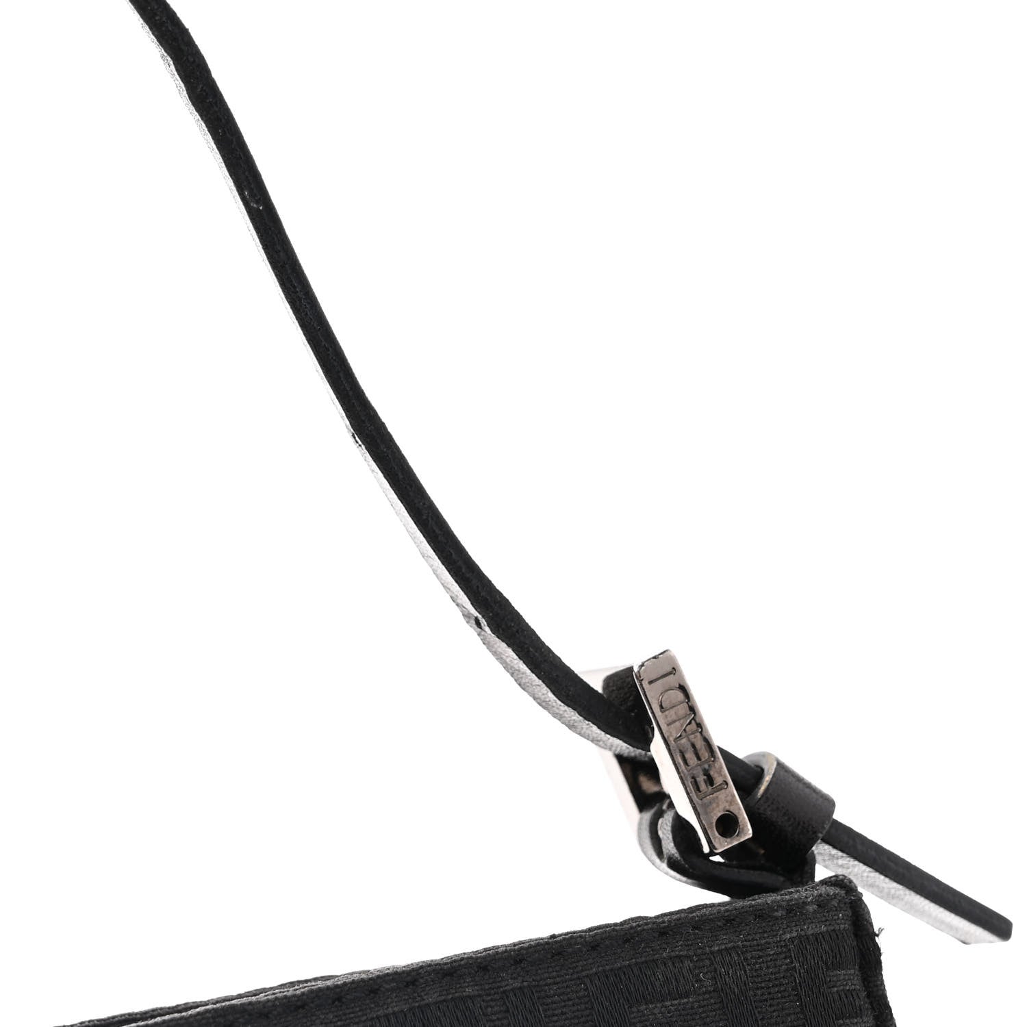Fendi Zucchino Pochette Black 10 of 11