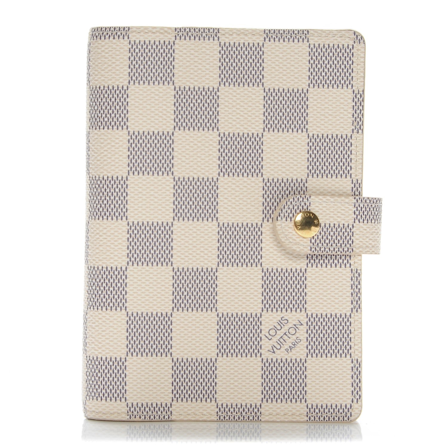 Louis Vuitton Damier Azur Small Ring Agenda Cover 1 of 6