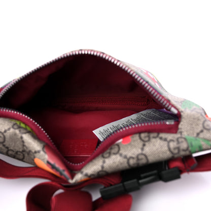 Gucci Soft GG Supreme Monogram Dancing Woodland Childrens Belt Bag Beige Ebony Multicolor 5 of 10