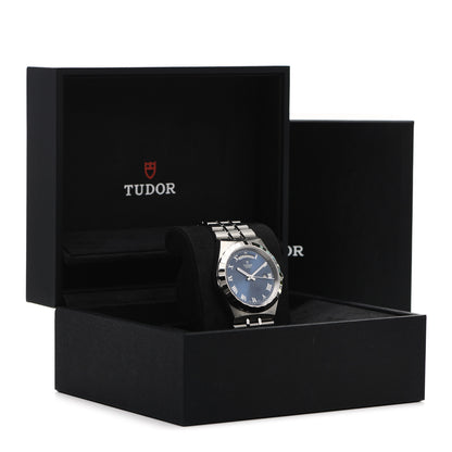TUDOR Stainless Steel 41mm Royal Automatic Watch Blue 28600 5 of 5