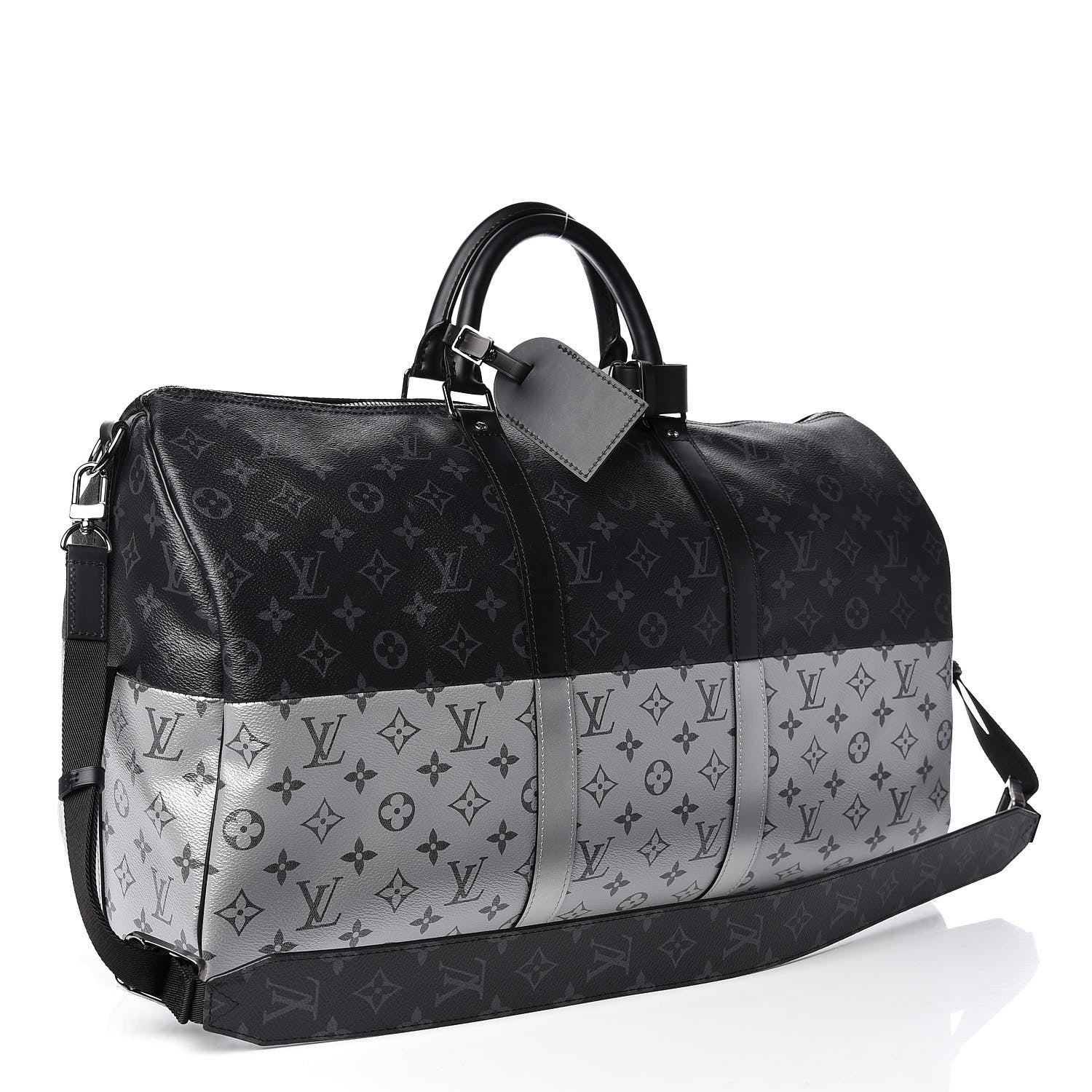 Louis Vuitton Monogram Split Keepall Bandouliere 50 3 of 9