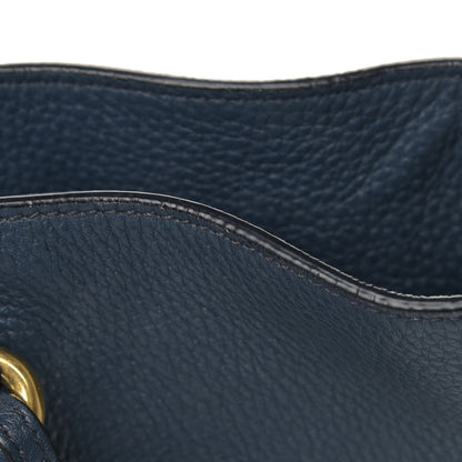 Prada Vitello Daino Shopping Tote Inchiostro 19 of 21