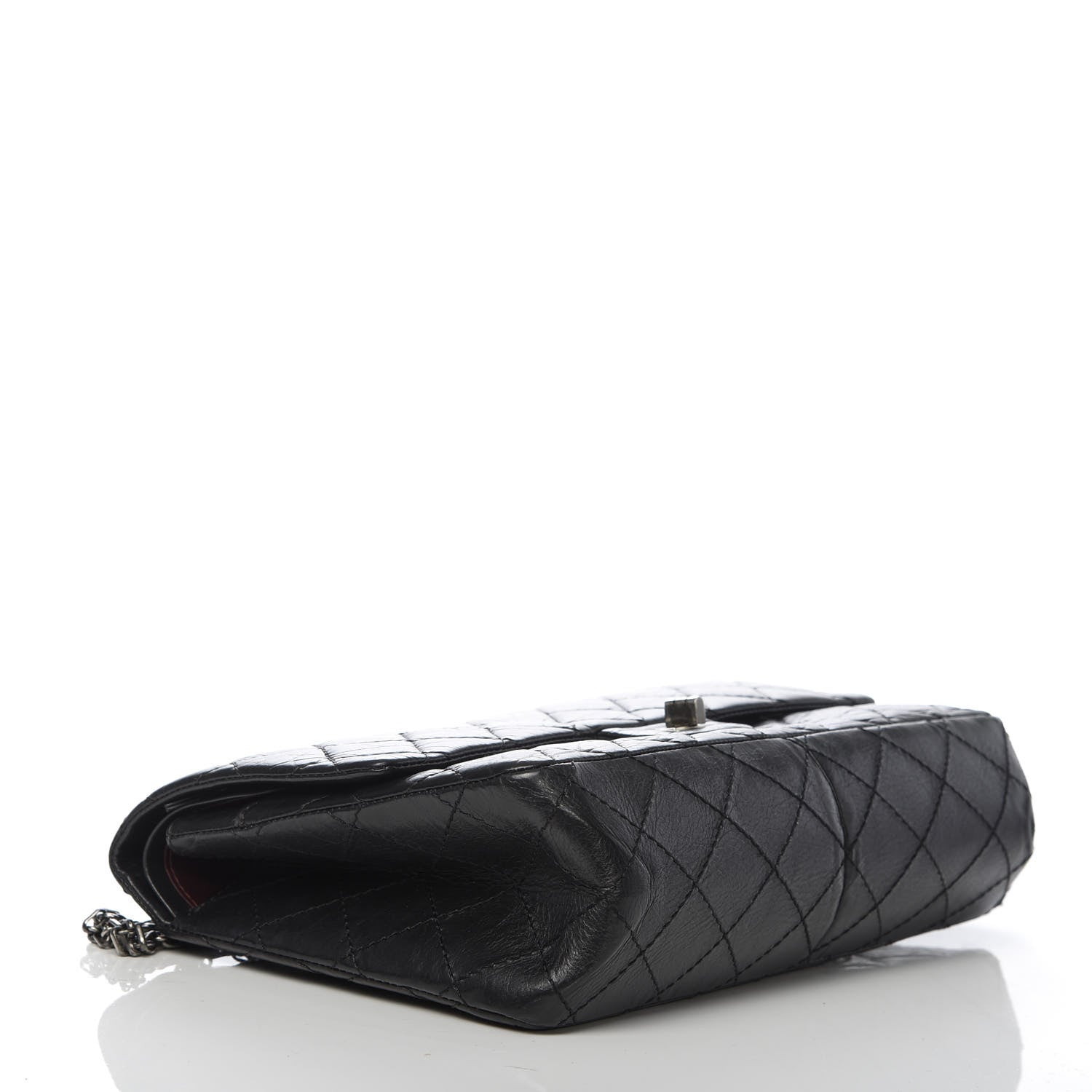 Chanel Aged Calfskin Quilted 2.55 Reissue 226 Flap Black 5 of 12