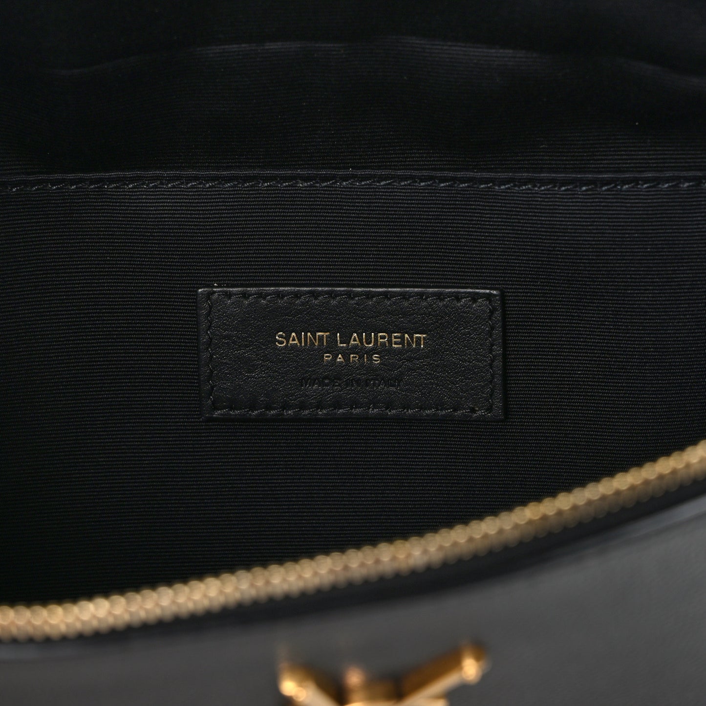 Grain De Poudre Monogram Belt Bag Black