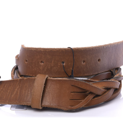 Gucci Calfskin Braided Dionysus Belt 95 38 Cuir 3 of 5