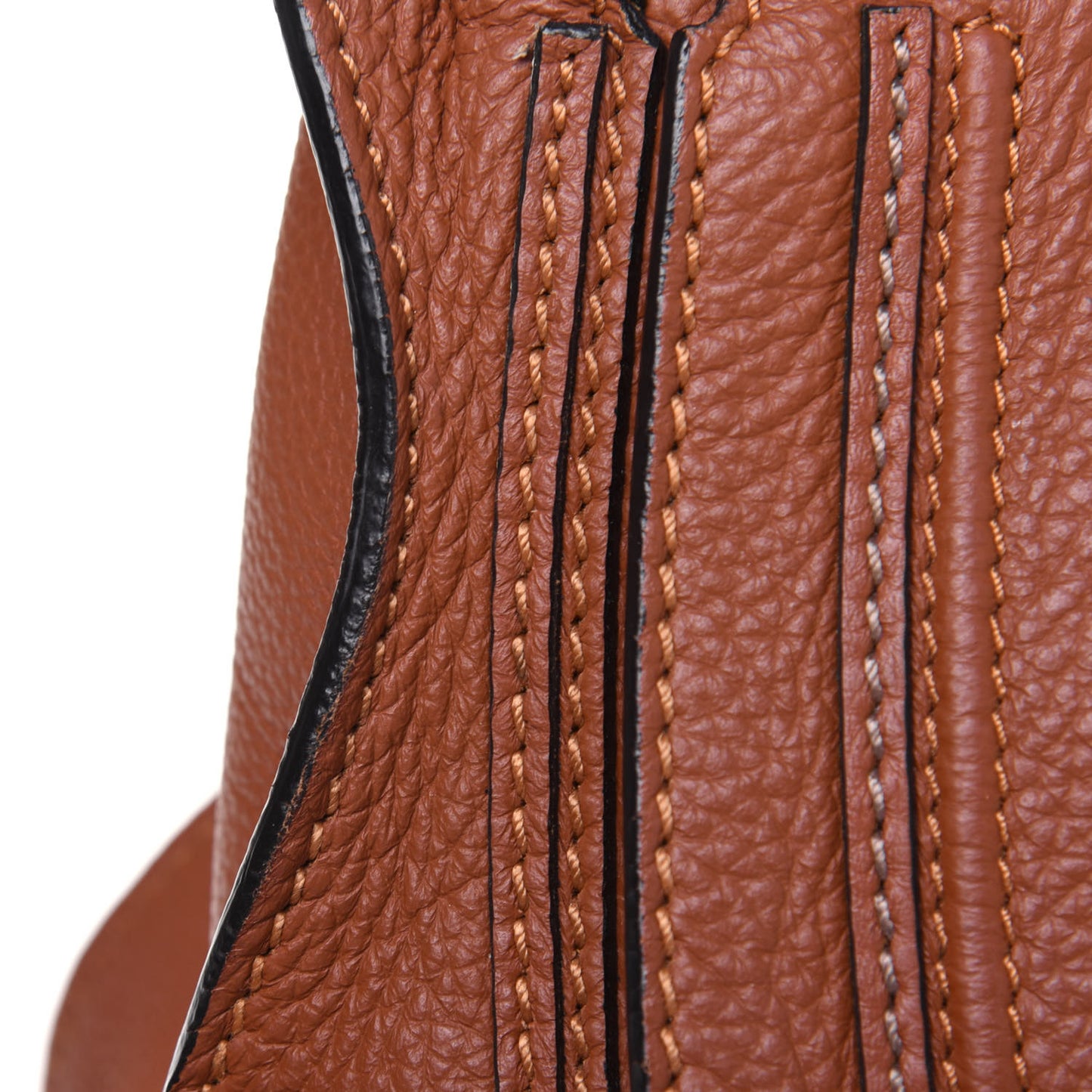 Calfskin Medium Marcie Satchel Tan