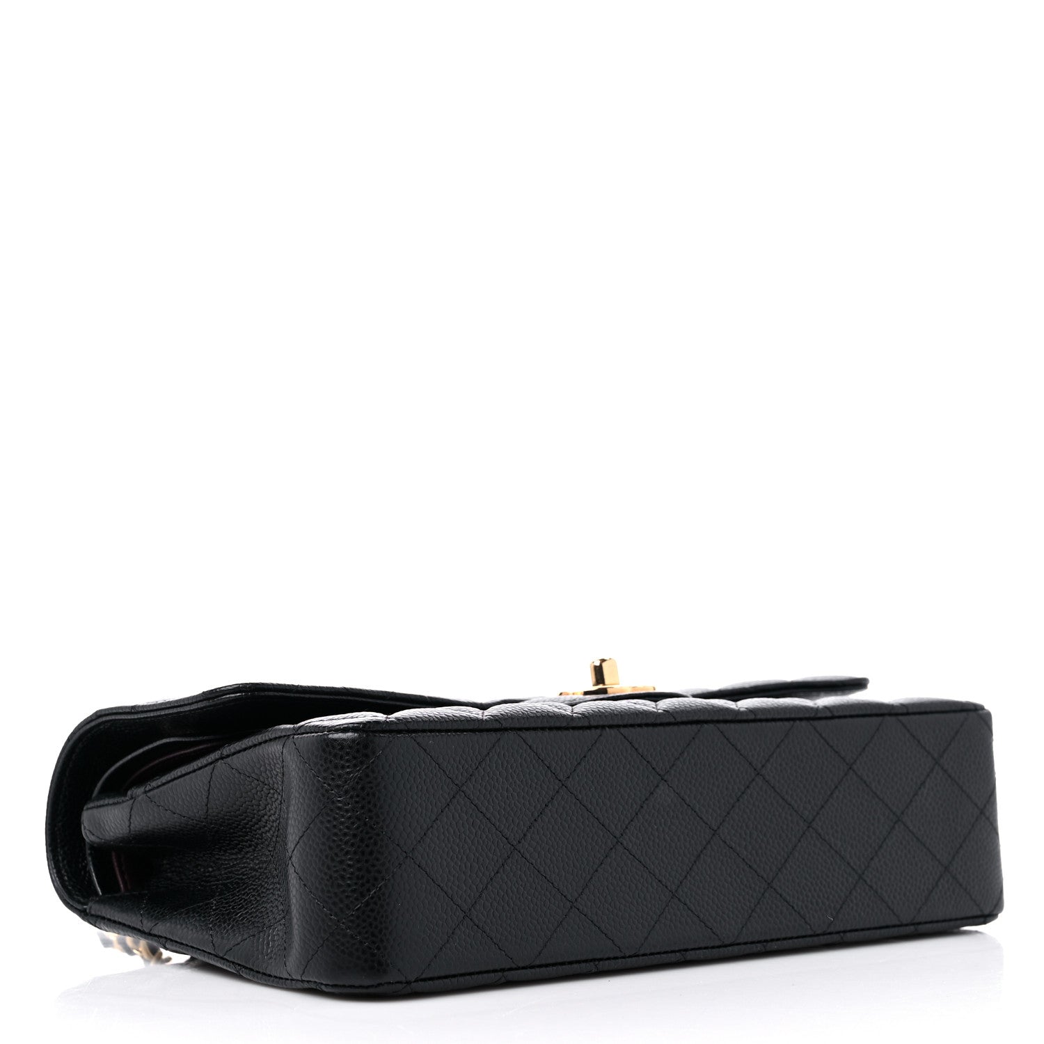 Chanel Caviar Quilted Medium Double Flap Black 4 of 10