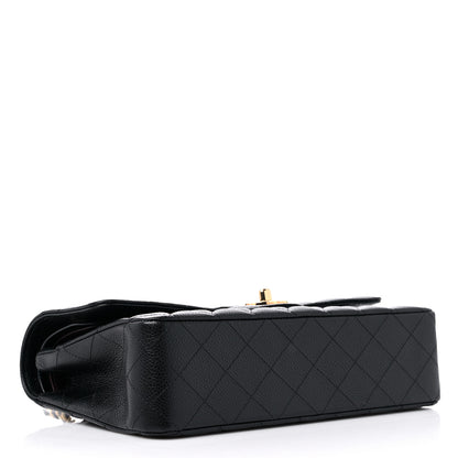 Chanel Caviar Quilted Medium Double Flap Black 4 of 10
