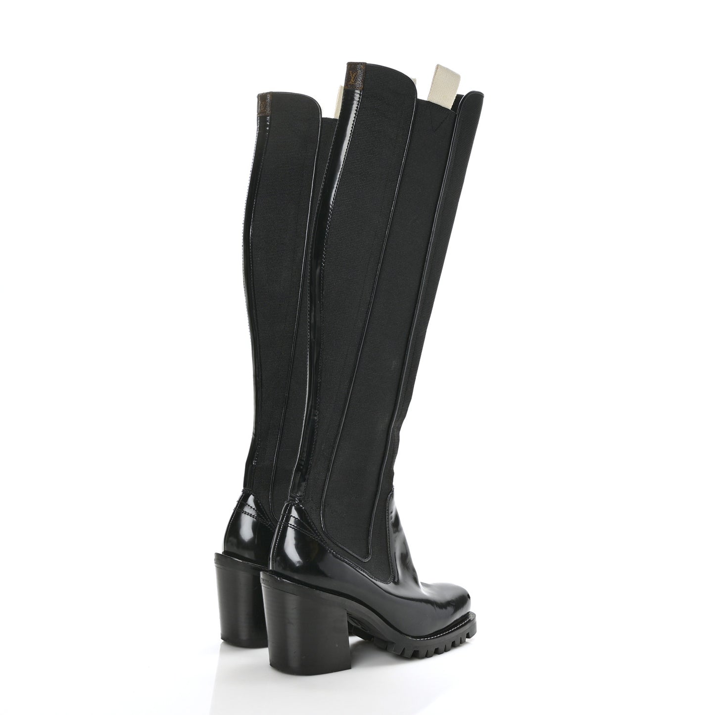 Patent Limitless Tall Boots 39 Black