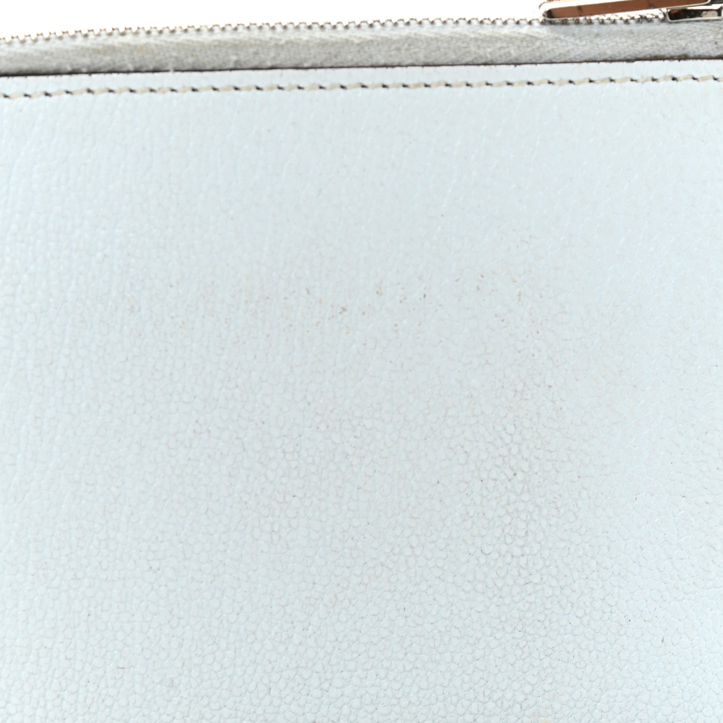 Chevre Mysore Remix Duo Wallet Blue Brume Vert Criquet