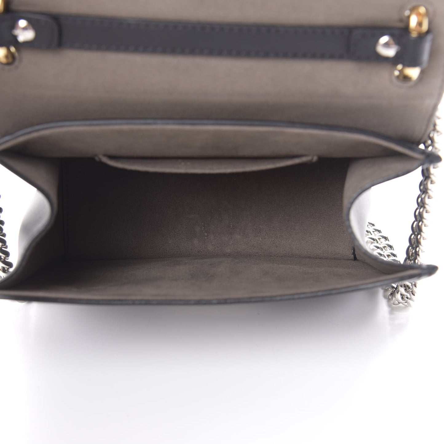 Vitello Century Opaco F is Fendi Small Kan I Shoulder Bag Black