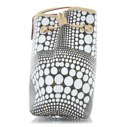 Louis Vuitton Monogram Kusama Waves Neverfull MM White 5 of 10