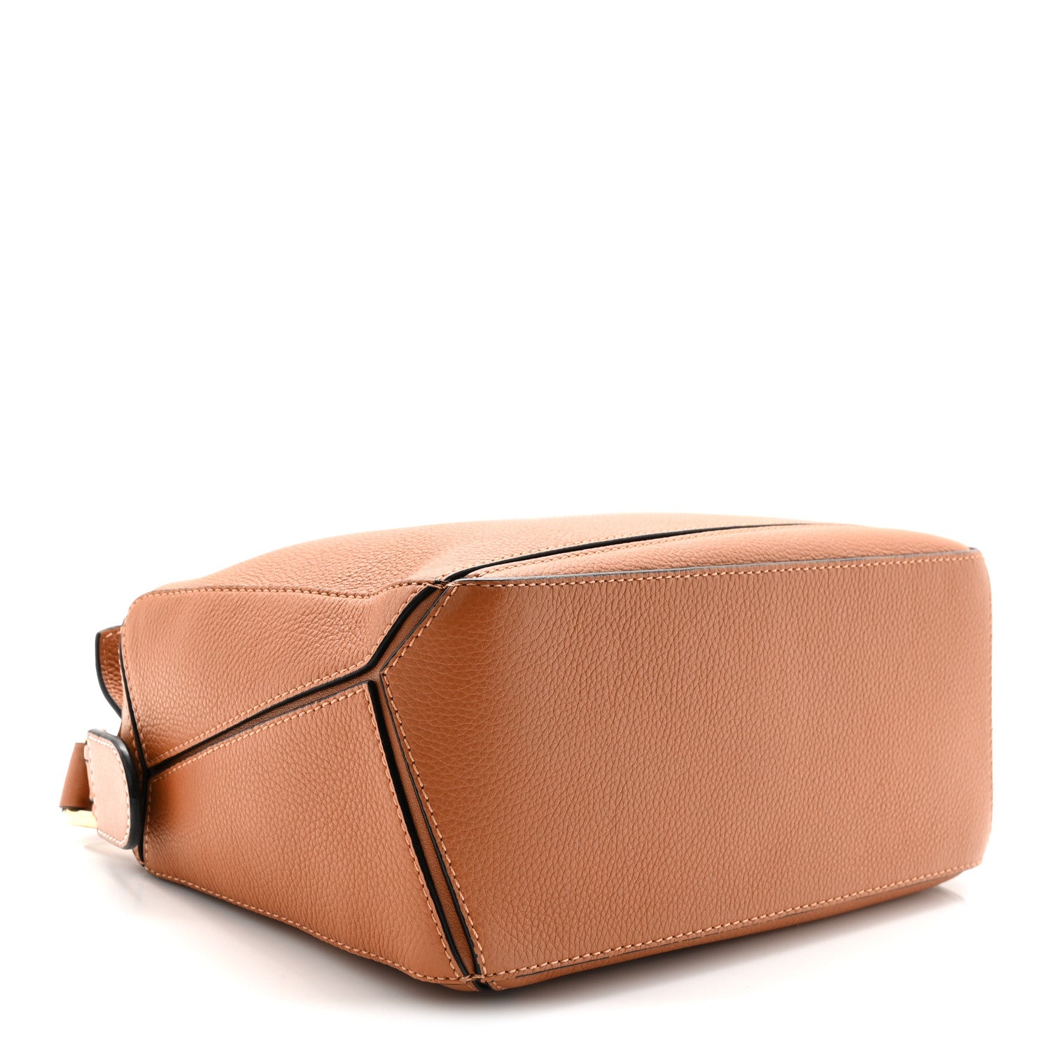 Loewe Grained Calfskin Small Puzzle Bag Tan 4 of 10