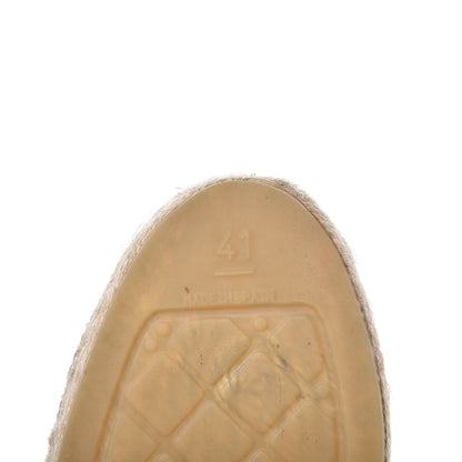 Chanel Lambskin CC Espadrilles 41 Black 8 of 12